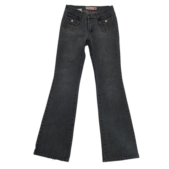 Contraband Frayed Hem Boot Cut Jeans Size 1 Women's - Picture 1 of 7